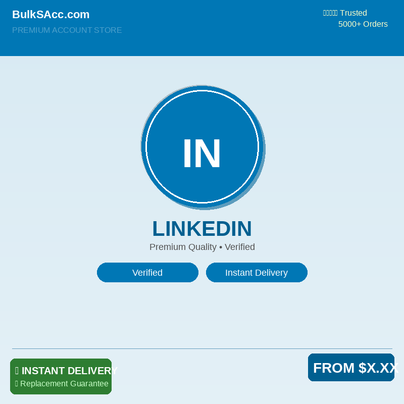 Buy LinkedIn Accounts - USA | Email Verified | Aged