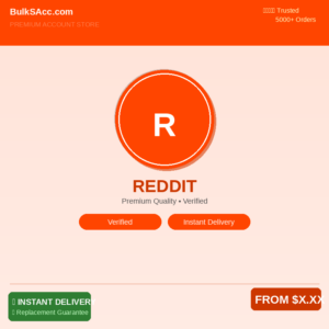 Buy Reddit Accounts - USA | Email Verified | Aged 2023