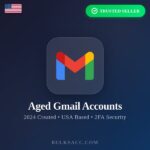 Buy Aged Gmail Accounts | 2024 Created | USA Based | 2FA Security | Fast Delivery
