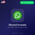 Buy Discord Accounts | 2FA | SMS Verified | Email Verified