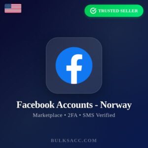 Buy Facebook Accounts - Norway | Marketplace | 2FA | SMS Verified | Email Verified