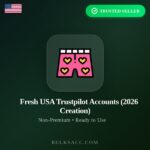 Buy ✨ Fresh USA Trustpilot Accounts (2026 Creation) | Non-Premium | Ready to Use ✨