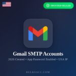 Buy Gmail SMTP Accounts | 2020 Created | App Password Enabled | USA IP | Secure Delivery