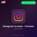 Buy Instagram Accounts – Germany | SMS Verified