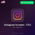 Buy Instagram Accounts – USA | 2FA | Aged 2025