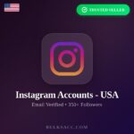 Buy Instagram Accounts – USA | Email Verified | 350+ Followers