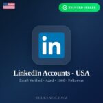 Buy LinkedIn Accounts – USA | Email Verified | Aged | 1800+ Followers | 500+ Connections