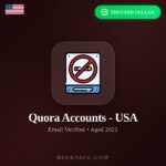 Buy Quora Accounts – USA | Email Verified | Aged 2022