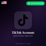 Buy TikTok Accounts | Email Verified | Aged 2024