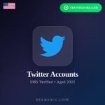 Buy Twitter Accounts | SMS Verified | Aged 2022