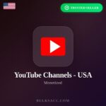 Buy YouTube Channels – USA | Monetized