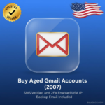 Buy Aged Gmail Accounts (2007) – SMS Verified & 2FA Enabled | USA IP | Backup Email Included