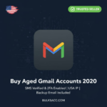 Buy Aged Gmail Accounts 2020 | SMS Verified & 2FA Enabled | USA IP | Backup Email Included