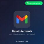 Gmail Accounts | Created 2025 | Random Gender | 2FA Enabled | Recovery Mail Added | MIXED IP