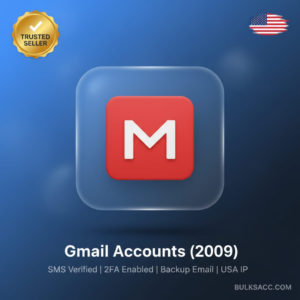 Gmail Accounts (2009) | SMS Verified